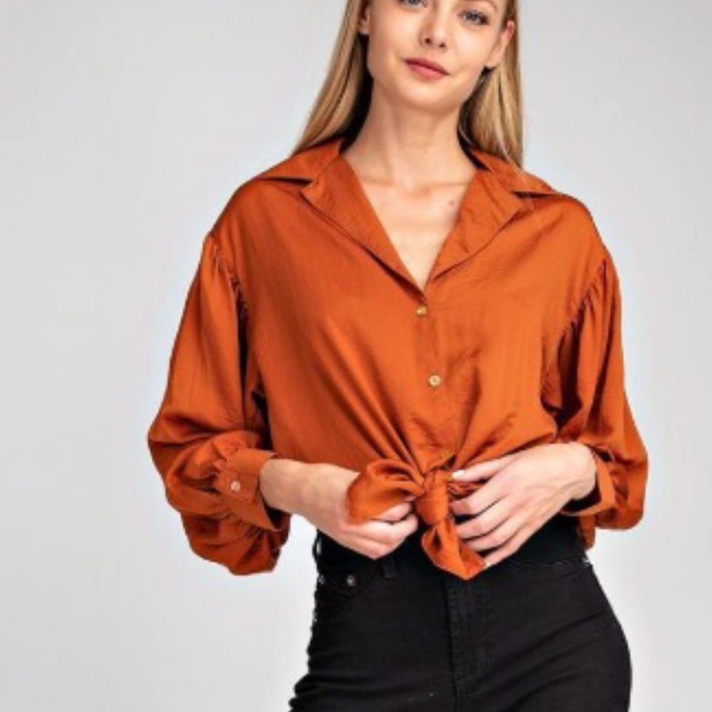 Long sleeve blouse